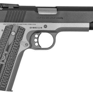 Colt Firearms Gold Cup Lite Black .38 Super 5" Barrel 9-Rounds