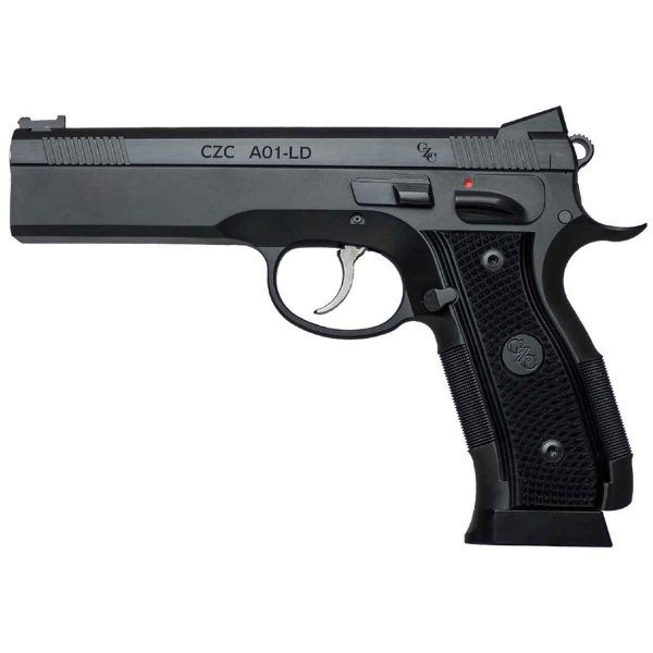 CZ A01-LD Custom 9mm Luger 4.925in Black Pistol - 19+1 Rounds - Image 2