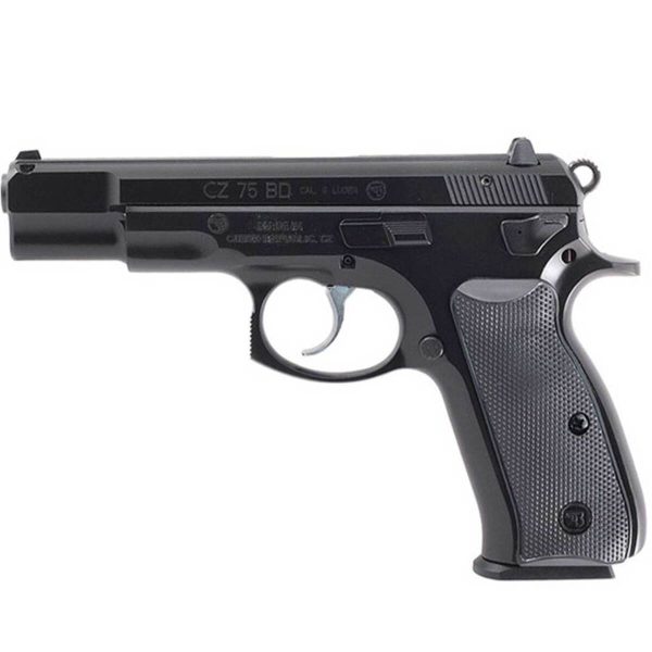 CZ USA 75 BD 9mm Luger 4.6in Black Polycoat Pistol - 10+1 Rounds - Image 2