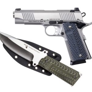 Magnum Research MR1911CSS Stainless .45 ACP 4.3" Barrel 8-Rounds w/ Kinfe - 1911 - Miami Shooters Supply