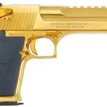 Magnum Research Desert Eagle Mark XIX Gold .50 AE 6" Barrel 7-Rounds