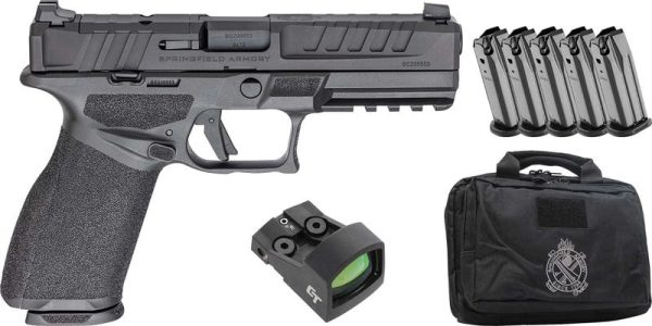 Springfield Armory Echelon 9mm 4.5" Barrel 15-Rounds 5 Mags, CT1500 Red Dot