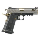EAA Corp Girsan Witness 2311 Negotiator Black / Titanium 9mm 4.25" Barrel 17-Rounds