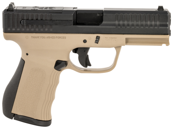 FMK Firearms Mach 9 Flat Dark Earth 9mm 4" Barrel 10-Rounds