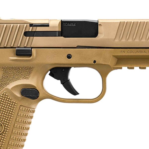 FN 510 Tactical 10mm Auto 4.7in Flat Dark Earth Pistol - 22+1 Rounds - Image 2