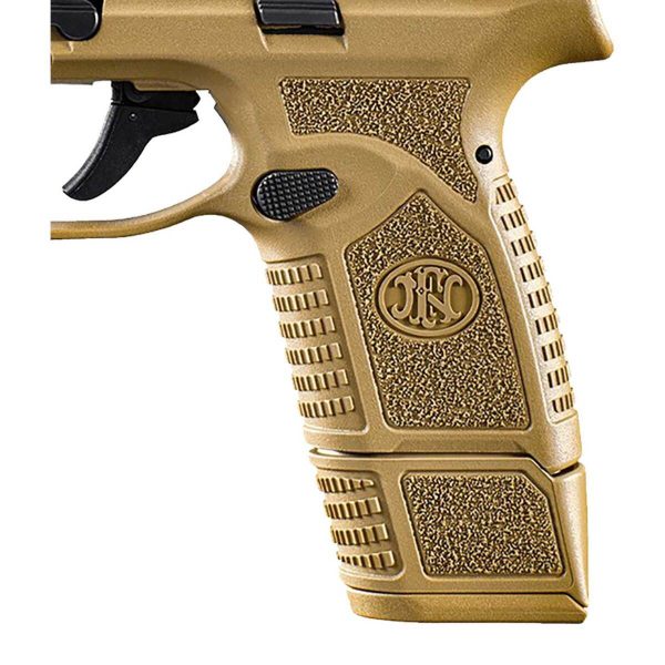 FN Reflex 9mm Luger 3.3in Flat Dark Earth Pistol - 15+1 Rounds - Image 3