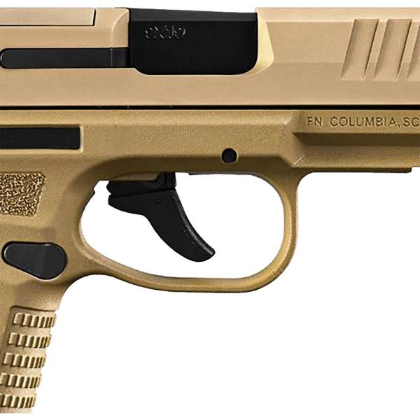 FN Reflex MRD 9mm Luger 3.3in Flat Dark Earth Pistol - 10+1 Rounds - Image 3