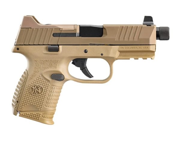 FN 509C Tactical Flat Dark Earth 9mm 4.32" Barrel 24-Rounds Night Sights