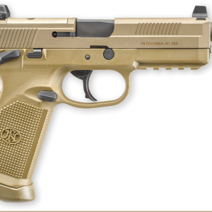 FN FNX-45 Tactical Flat Dark Earth .45 ACP 5.3" Barrel 15-Rounds Bundle