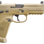 FN FNX Tactical Flat Dark Earth .45 ACP 5.3" Barrel 15-Rounds Night Sights