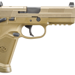 FN FNX Tactical Flat Dark Earth .45 ACP 5.3" Barrel 15-Rounds Night Sights