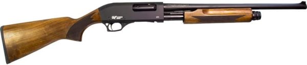 G-Force GF3P Turkish Walnut/Black 12 GA 20" Barrel 3"-Chamber 4-Rounds