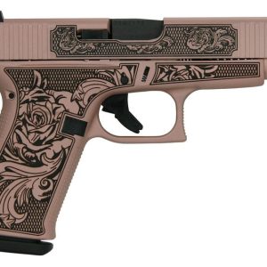 Glock 48 Rose Gold 9mm 4.17" Barrel 10-Rounds Glock N Roses Engraving - HANDGUNS - Miami Shooters Supply
