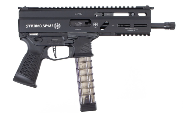 Grand Power Stribog Pistol 9mm 8" Barrel 30-Rounds