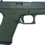 Glock 43X OD Green 9mm 3.4" Barrel 10-Rounds GrabAGun Exclusive