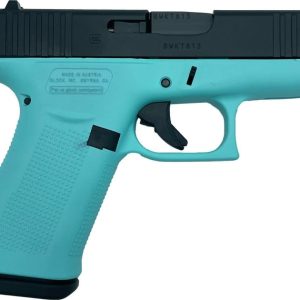 Glock 43X "Tiffany Blue" 9mm 3.41" Barrel 10-Rounds GrabAGun Exclusive - HANDGUNS - Miami Shooters Supply