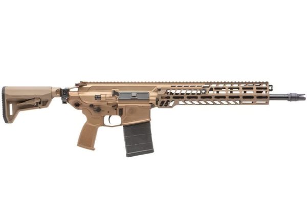 Sig Sauer MCX-Spear Coyote Tan 7.62X51 NATO/.308 Win 16" Barrel 20-Rounds Folding Stock