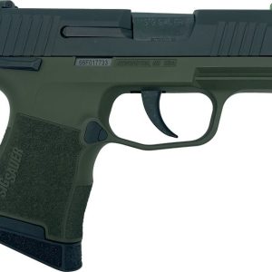 Sig Sauer P365 Green / Black 9mm 3.1" Barrel 10-Rounds GrabAGun Exclusive - HANDGUNS - Miami Shooters Supply