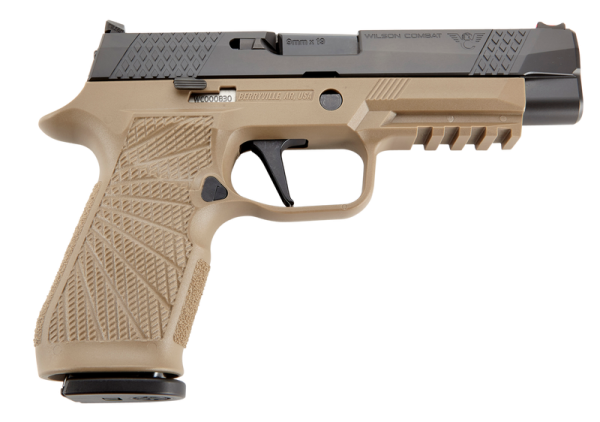 Wilson Combat P320 Tan 9mm 4.7" Barrel 17-Rounds