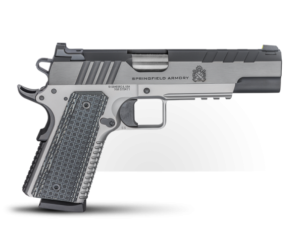 Springfield Armory Emissary Stainless .45 ACP 5" Barrel 8-Rounds Front Night Sight