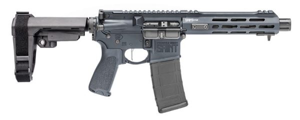 Springfield Armory Saint Victor Pistol Gray 5.56 NATO / .223 Rem 7.5" Barrel 30-Rounds SBA3 Brace