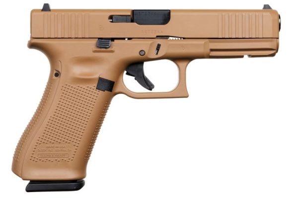Glock 17 Gen 5 Dark Earth 9mm 4.49" Barrel 17-Rounds
