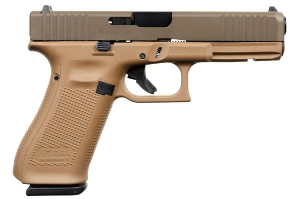 Glock 17 Gen 5 Dark Earth 9mm 4.49" Barrel 17-Rounds Brown Slide