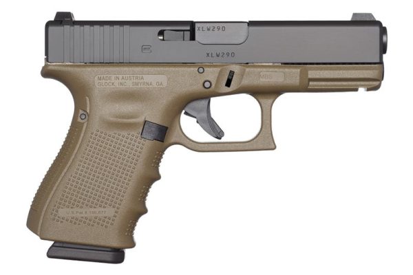 Glock 19 Gen3 OD Green 9mm 4.02" Barrel 10-Rounds