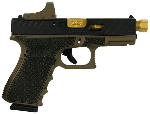 Glock 19 Gen 3 Flat Dark Earth 9mm 4.6" Barrel 15-Rounds Burris Fast Fire II