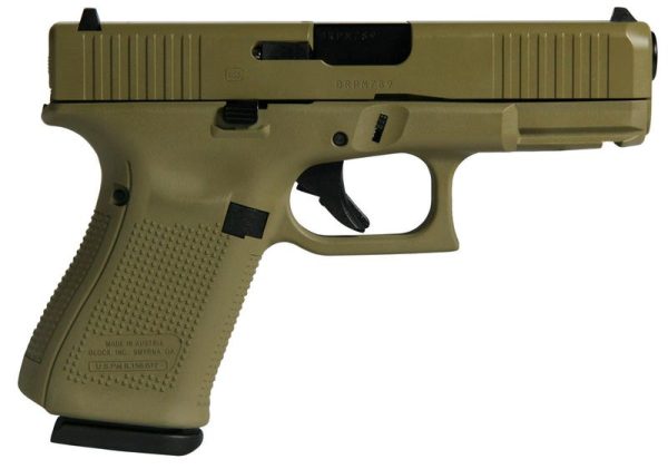 Glock 19 Gen 5 Flat Dark Earth 9mm 4.02" Barrel 15-Rounds