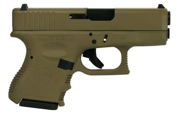 Glock 26 Gen 3 Flat Dark Earth 9mm 3.43" Barrel 10-Rounds