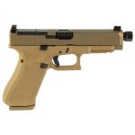 Glock 47X M.O.S. Flat Dark Earth 9mm 4.49" Threaded Barrel 17-Rounds