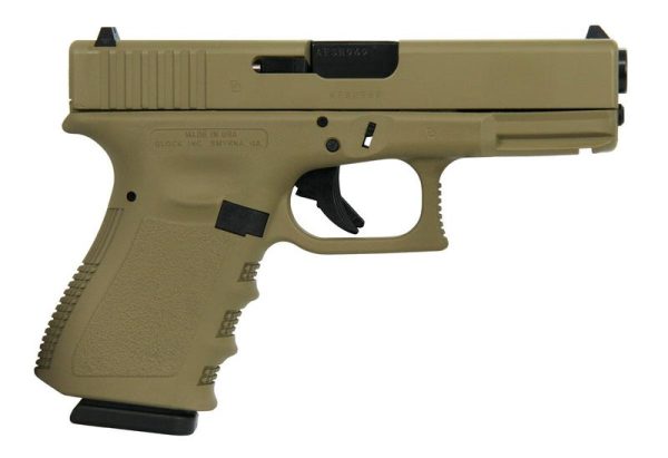 Glock 19 Gen 3 Flat Dark Earth 9mm 4.02" Barrel 15-Rounds