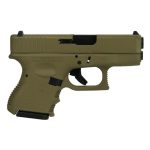 Glock 26 Gen 3 Flat Dark Earth 9mm 3.43" Barrel 10-Rounds 2 Mags