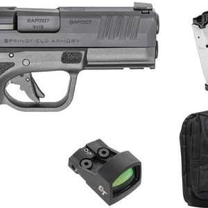 Springfield Armory Hellcat Pro 9mm 3.7" Barrel 10-Rounds w/ CT-1500 Red Dot, 5 Mags - HANDGUNS - Miami Shooters Supply