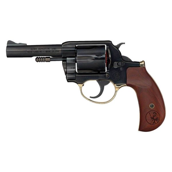 Henry Big Boy 357 Magnum 4in Polished Blued Steel w/ Birdshead Walnut Grip Revolver - 6 Rounds - Image 2