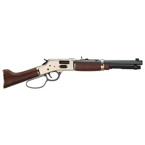 Henry Big Boy Mare's Leg Side Gate 357 Magnum 12.9in Polished Hardened Brass Pistol - 5+1 Rounds