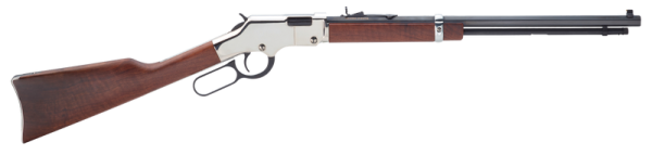 Henry Repeating Arms Golden Boy Silver Lever Action Rifle Walnut .22 LR/.22 Short 20" Barrel 16-Rounds