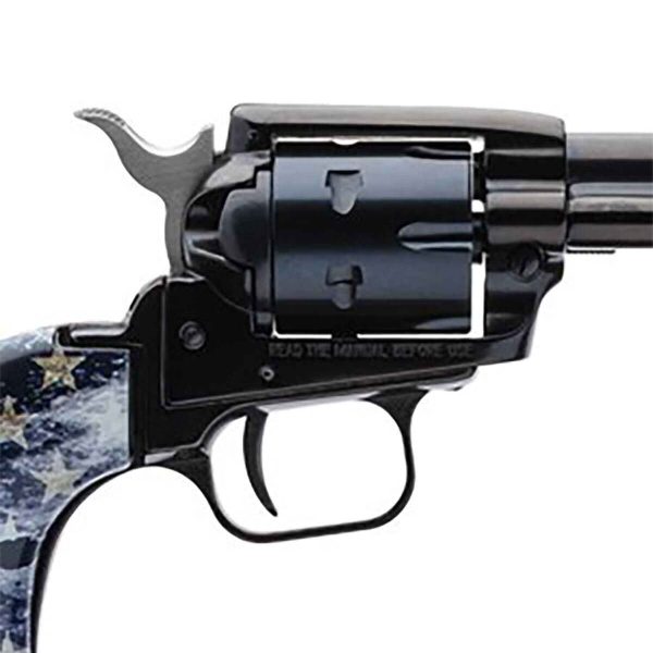 Heritage Rough Rider Small Bore 22 Long Rifle 4.75in Blue Revolver - 6 Rounds - Image 2