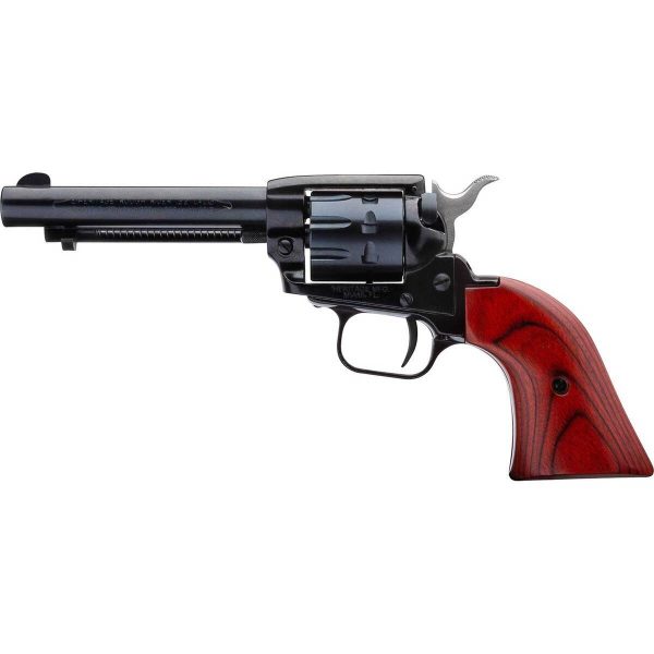 Heritage Rough Rider Small Bore Cocobolo Grips 22 Long Rifle/22 WMR (22 Mag) 4.75in Black Oxide Revolver - 9 Rounds - Image 2