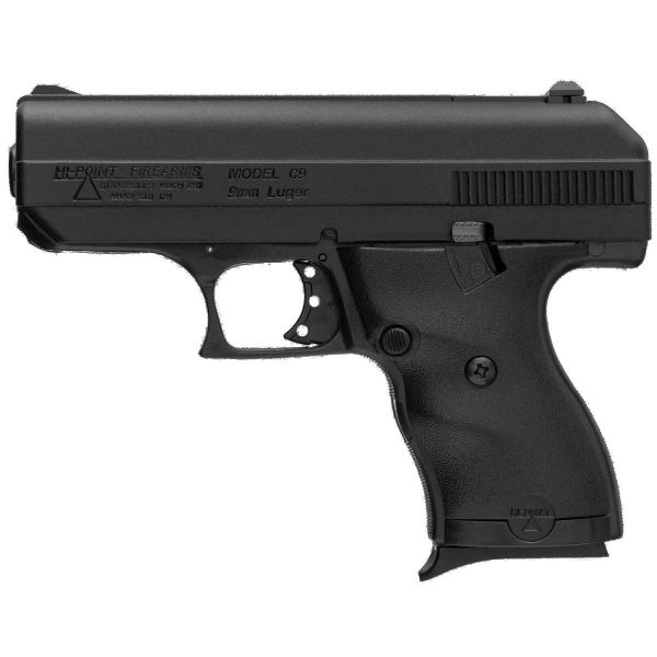 Hi-Point 9NYLOC w/Nylon Holster 9mm Luger 3.5in Black Pistol - 8+1 Rounds - Image 2