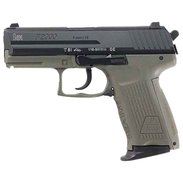 HK P2000 9mm Luger 3.66in Black Cerakote Pistol - 13+1 Rounds - Image 2