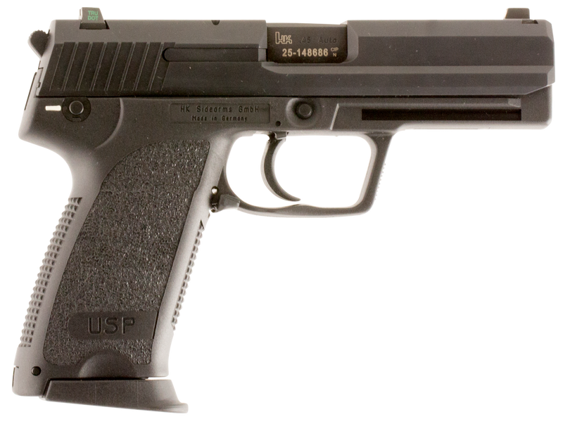 Heckler and Koch USP V1 .45 ACP 4.41" Barrel 10-Rounds Manual Safety Heckler and Koch USP V1 .45 ACP 4.41" Barrel 10-Rounds Manual Safety - HANDGUNS - Miami Shooters Supply