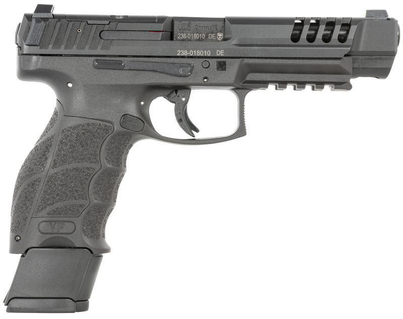 Heckler and Koch VP9L 9mm 5" Barrel 20-Rounds Night Sights Heckler and Koch VP9L 9mm 5" Barrel 20-Rounds Night Sights - HANDGUNS - Miami Shooters Supply