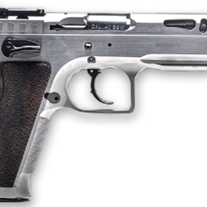 IFG Defiant Stock Master Chrome 9mm 4.75" Barrel 17-Rounds - HANDGUNS - Miami Shooters Supply