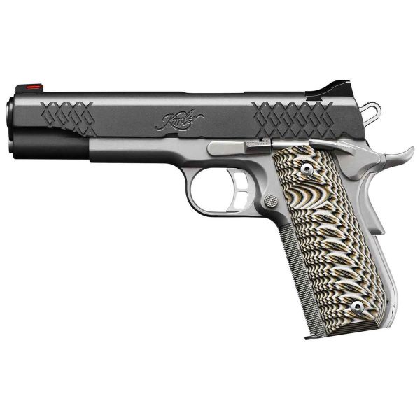 Kimber Aegis Elite 45 Auto (ACP) 5in Matte Black and Satin Silver Pistol - 8+1 Rounds - Image 2