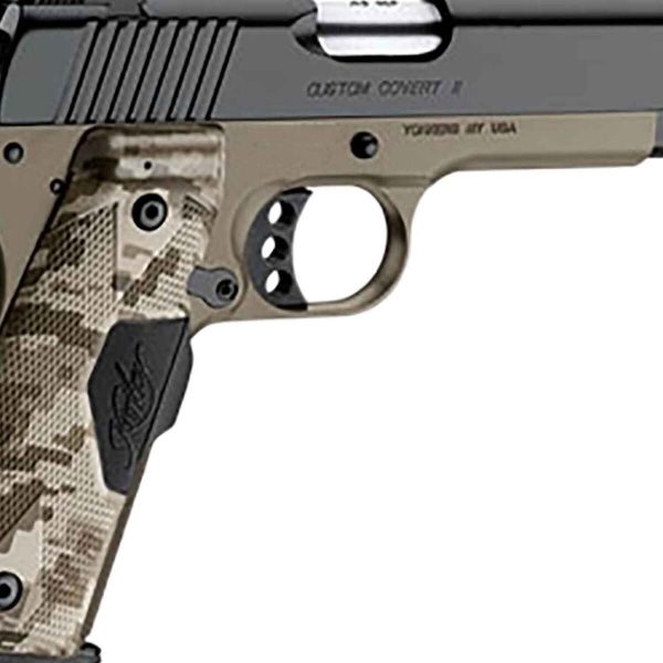 Kimber Custom Covert 45 Auto (ACP) 5in Charcoal Gray Pistol - 7+1 Rounds - Image 2