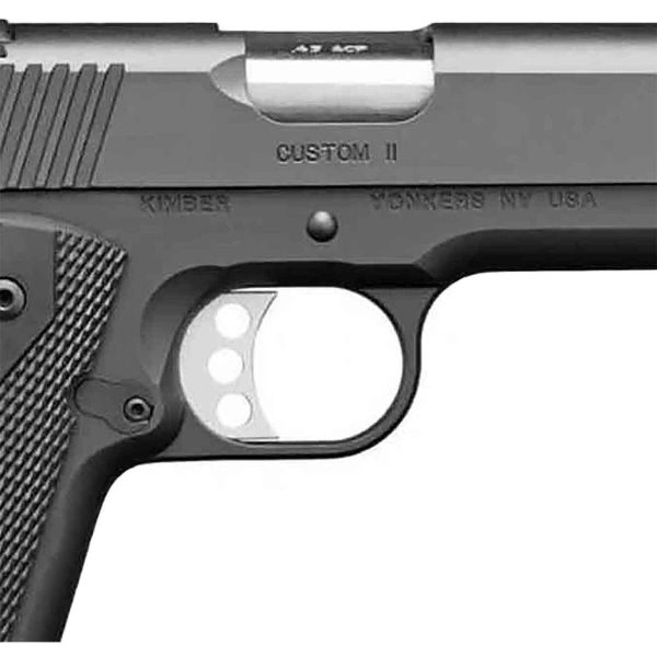 Kimber Custom II GFO 10mm Auto 5in Matte Black Pistol - 8+1 Rounds - Image 2