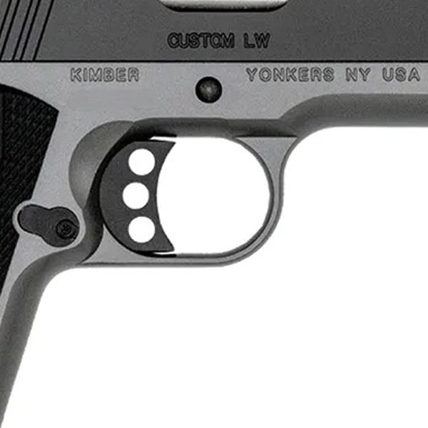 Kimber Custom LW Shadow Ghost 45 Auto (ACP) 5in Black/Silver Pistol - 8+1 Rounds - Image 2