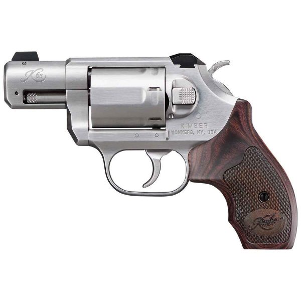 Kimber K6S DASA 357 Magnum 2in Brushed Stainless Steel Revolver - 6 Rounds - Image 2